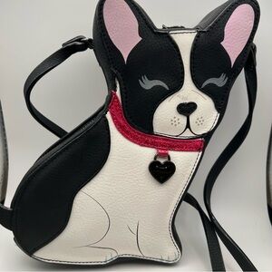 Betsey Johnson Fur-gedaboutit Dog Crossbody Bag
